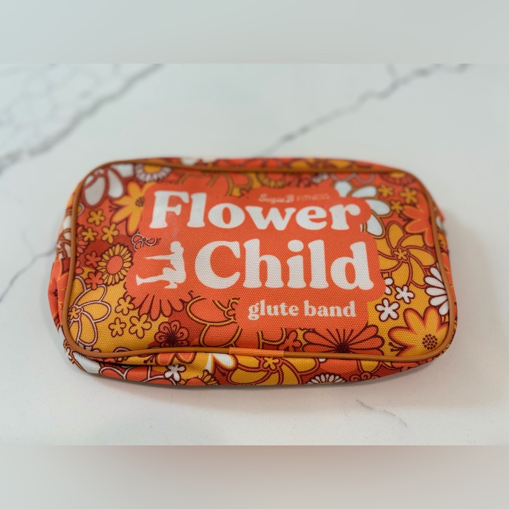 SuzieB Fitness Glute Band Flower Child